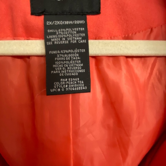 JACKET Nice & Brigth Rain size 2X - Picture 9 of 13